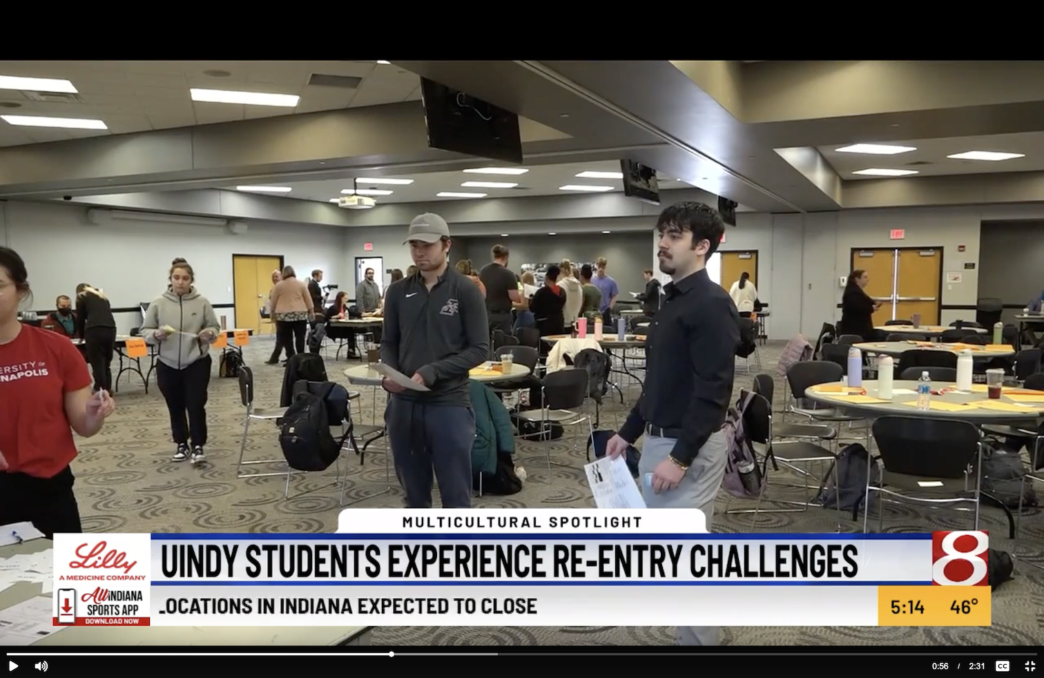 Students at UIndy gain insight into challenges of reentry for ex-offenders